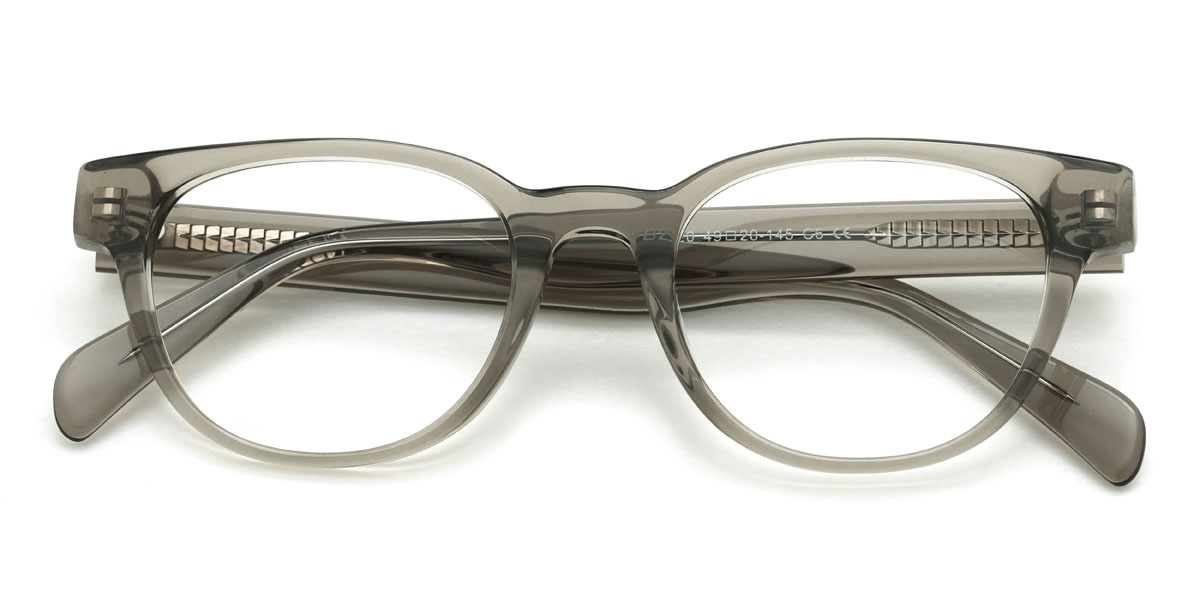 Gris Sariyah Gafas - Oval Glasses