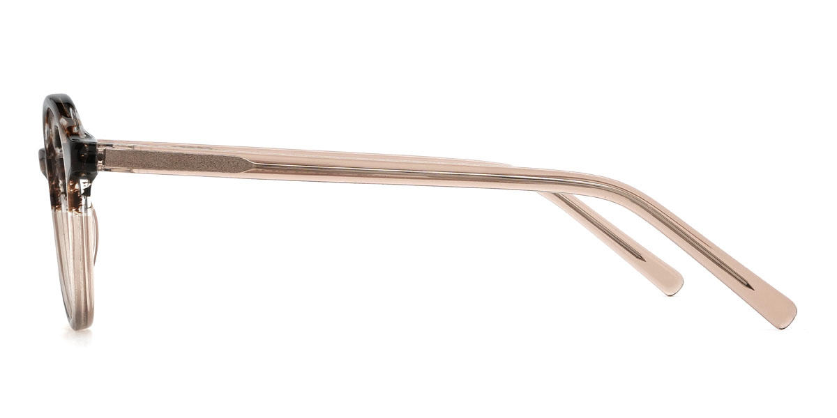 Brown Tortoiseshell Tawny Izaiah Glasses - Oval Glasses