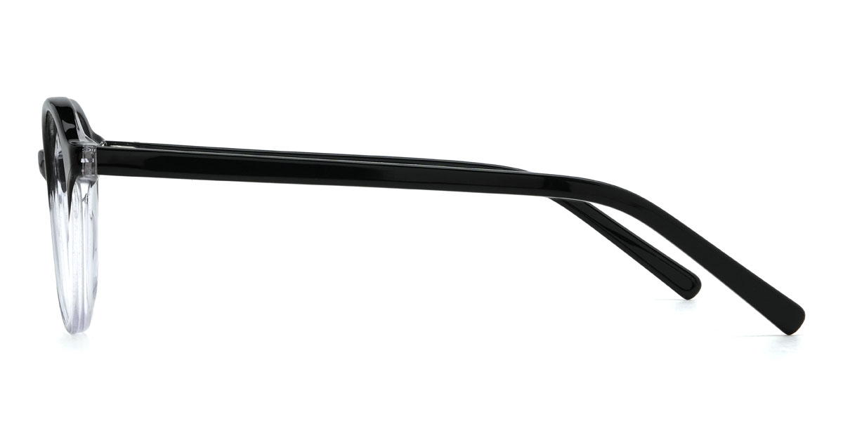Black Blue Izaiah Glasses - Oval Glasses