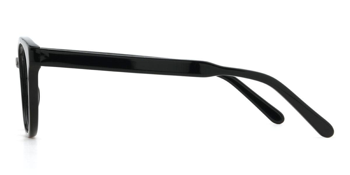 Black Fatema Glasses - Oval Glasses