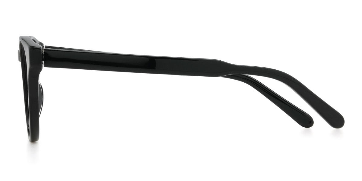 Black Jonas Glasses - Oval Glasses