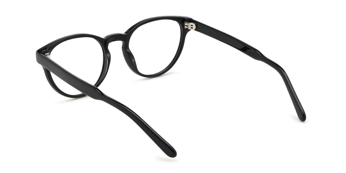 Black Jonas Glasses - Oval Glasses