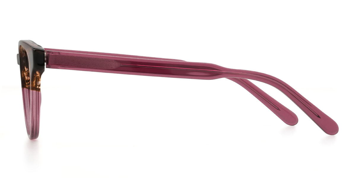 Schildpatt Lila Jonas Brille - Oval Glasses