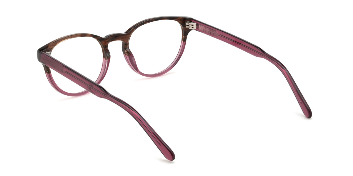 Schildpatt Lila Jonas Brille - Oval Glasses