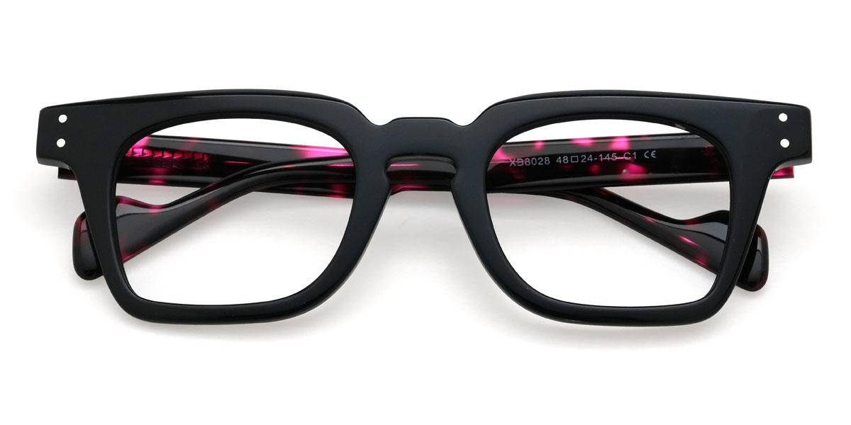 Schwarz Kieran Brille - Rectangle Glasses