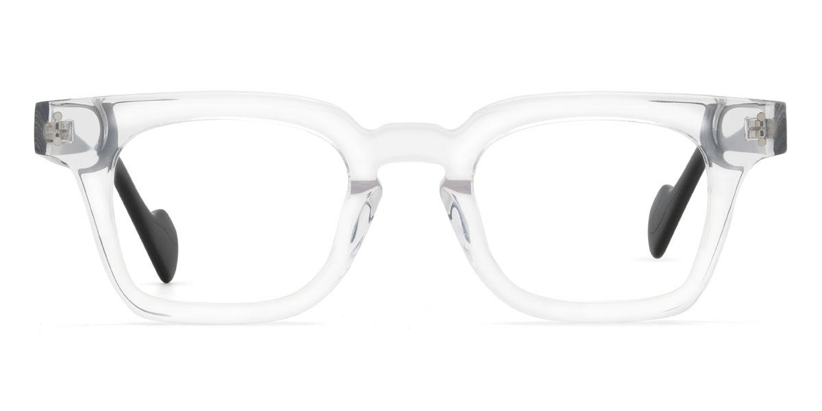 Clear Kieran Glasses - Rectangle Glasses