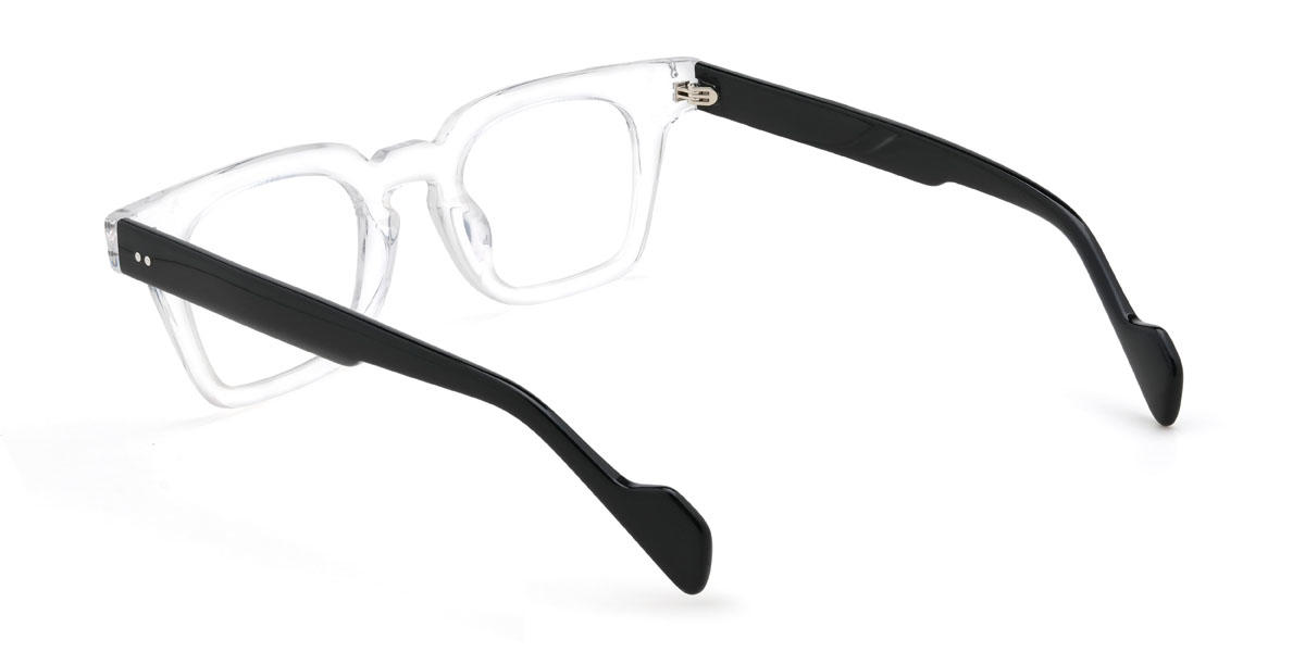 Clear Kieran Glasses - Rectangle Glasses