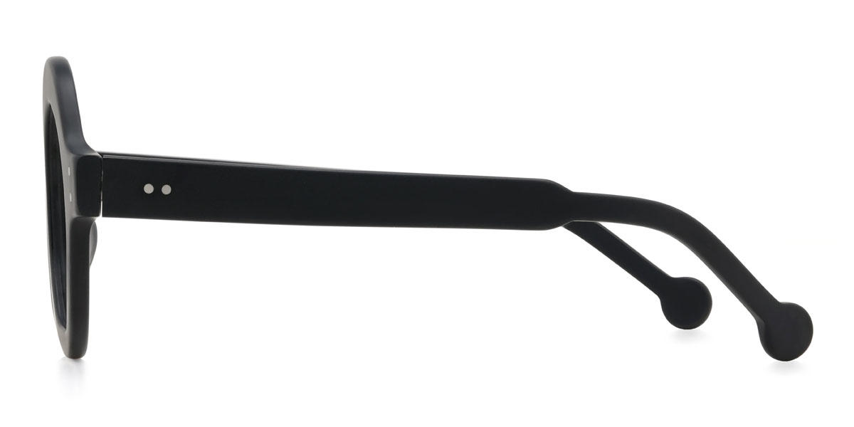 Black Maddison Glasses - Round Glasses