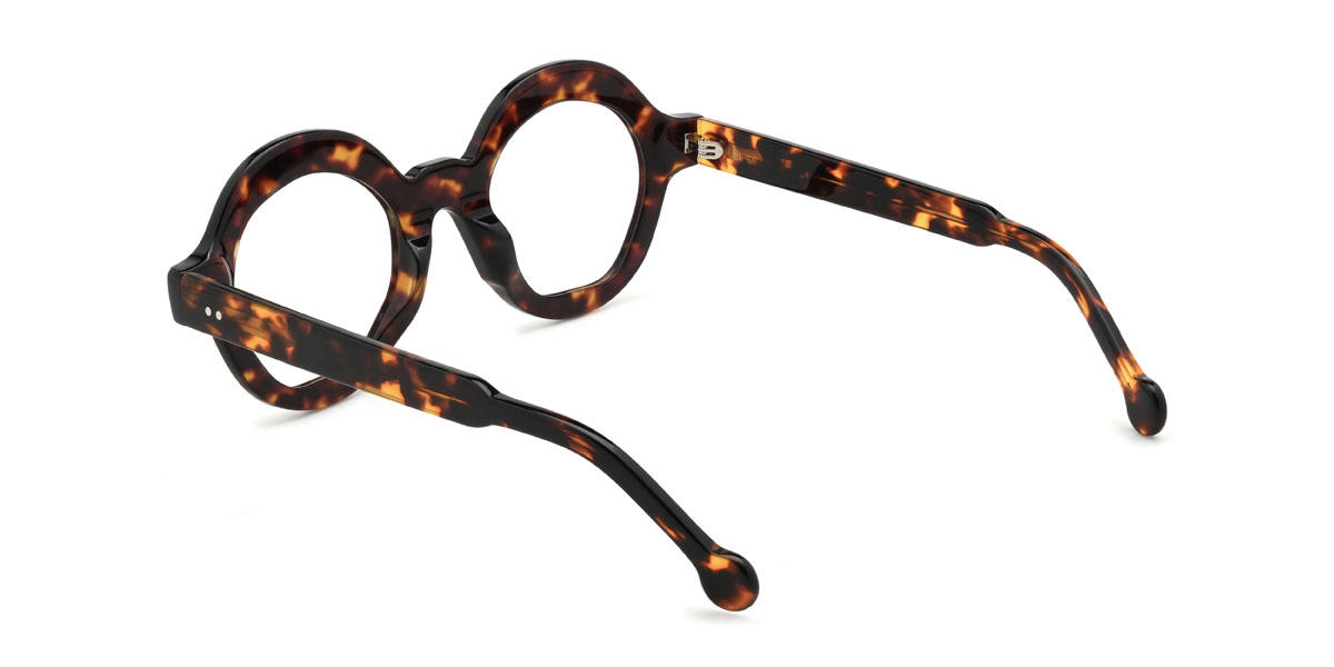 Tortoiseshell Maddison Glasses - Round Glasses