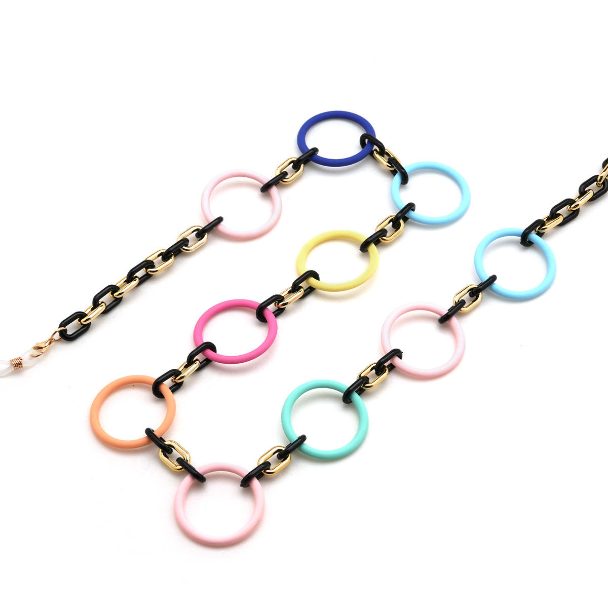 Black eyeglasses chain