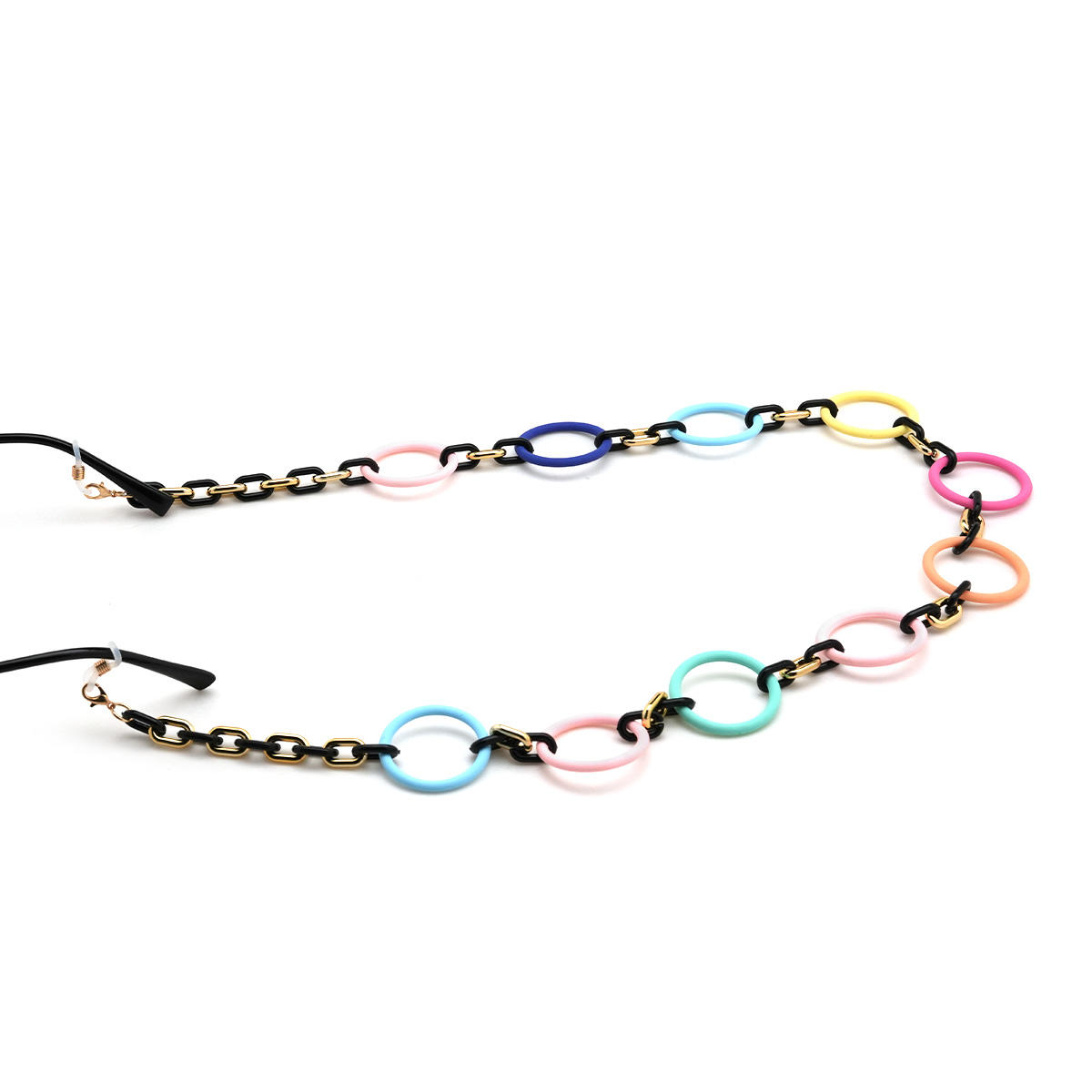 Black eyeglasses chain