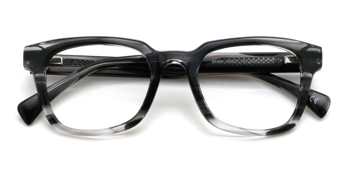 Gris y carey Aleena Gafas - Rectangle Glasses
