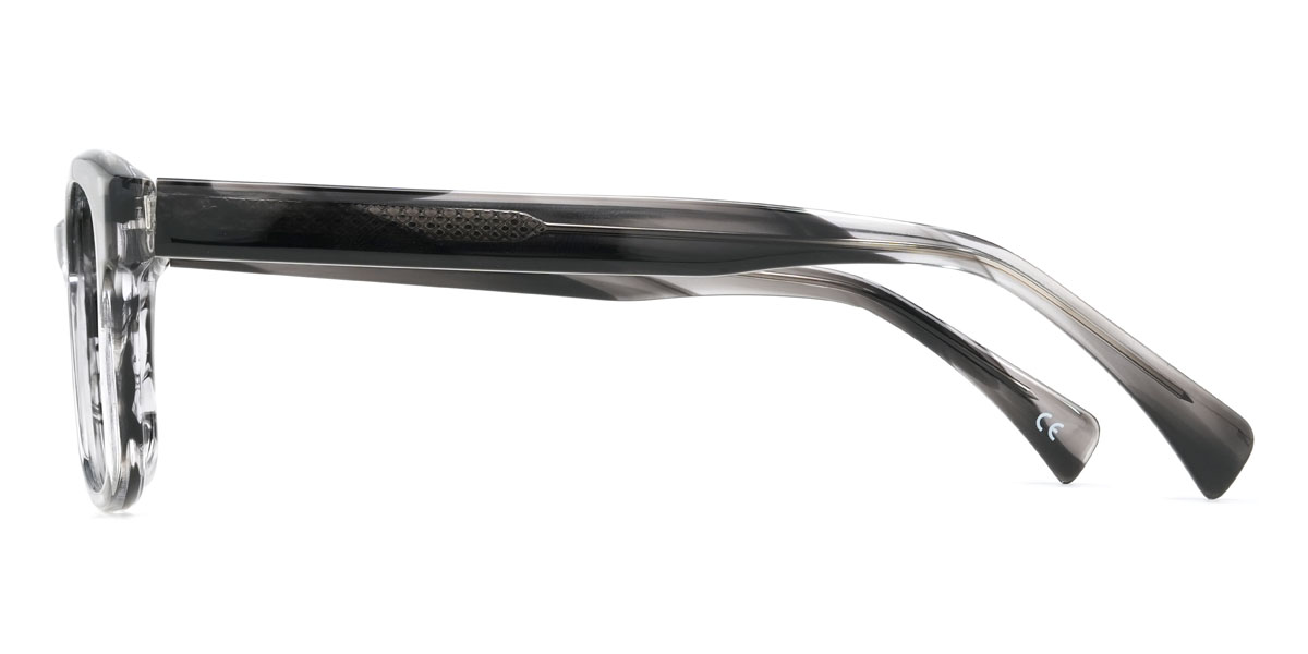 Gris y carey Aleena Gafas - Rectangle Glasses