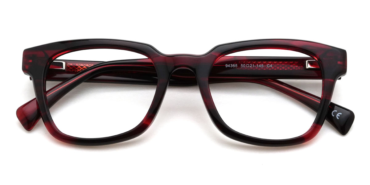 Rot Schildpatt Aleena Brille - Rectangle Glasses