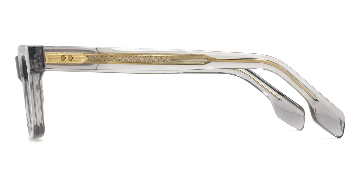Klar Grau Lewis Brille - Rectangle Glasses