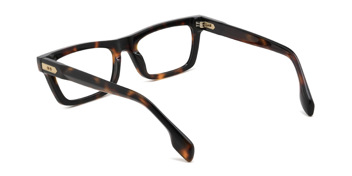 Schildpatt Lewis Brille - Rectangle Glasses