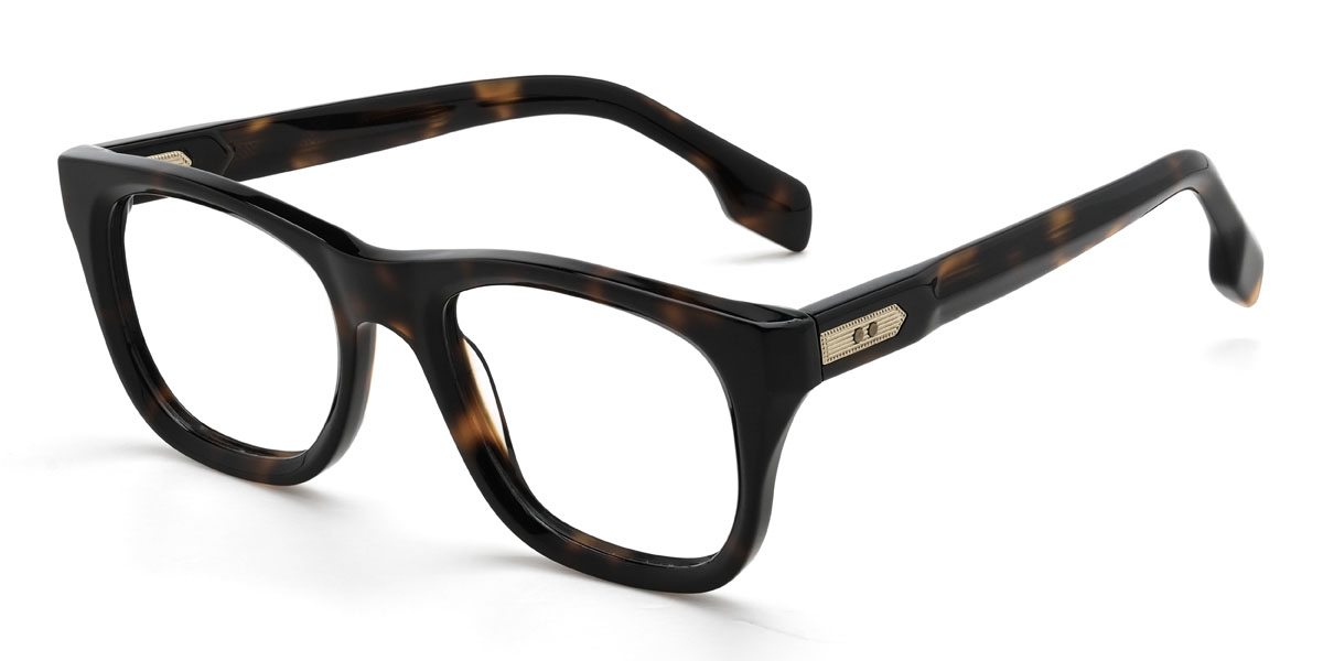 Schildpatt Journi Brille - Rectangle Glasses