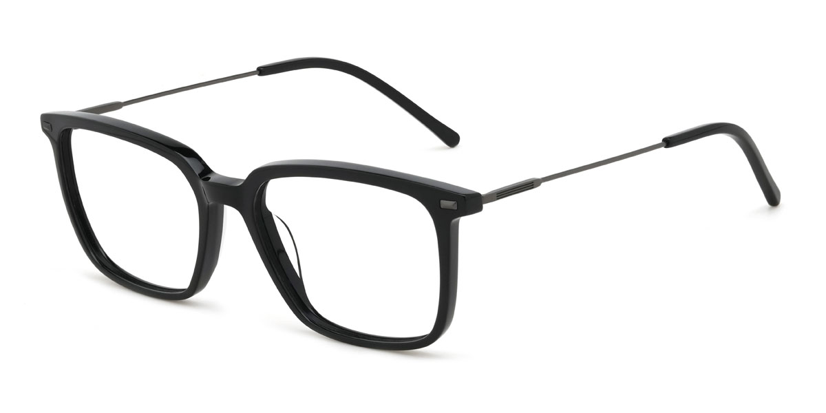 Schwarz Anika Brille - Rectangle Glasses