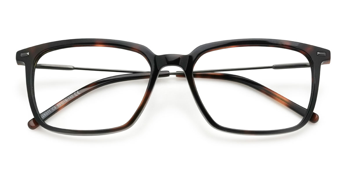Schildpatt Anika Brille - Rectangle Glasses