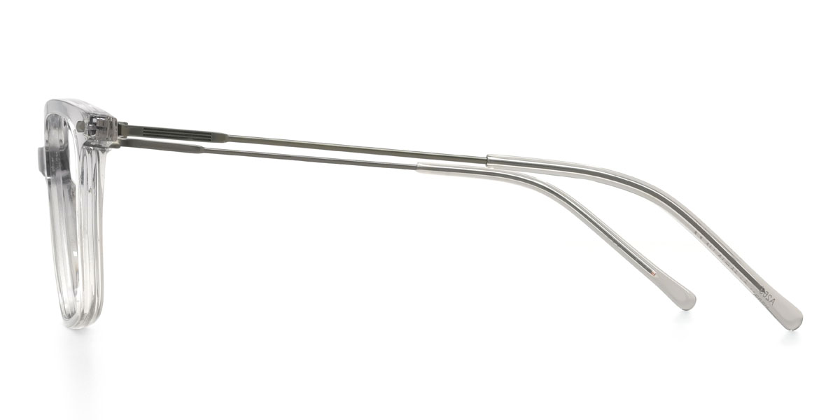 Klar Grau Anika Brille - Rectangle Glasses