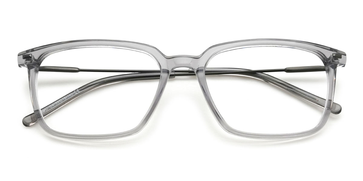 Klar Grau Anika Brille - Rectangle Glasses