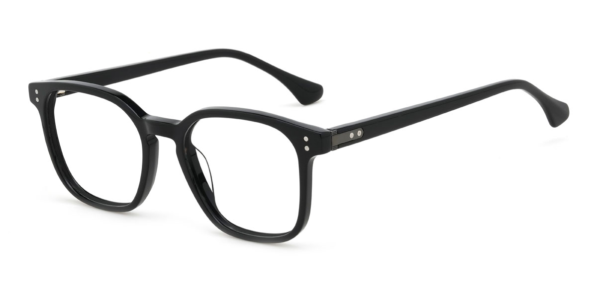 Noir Soren Lunettes - Rectangle Glasses