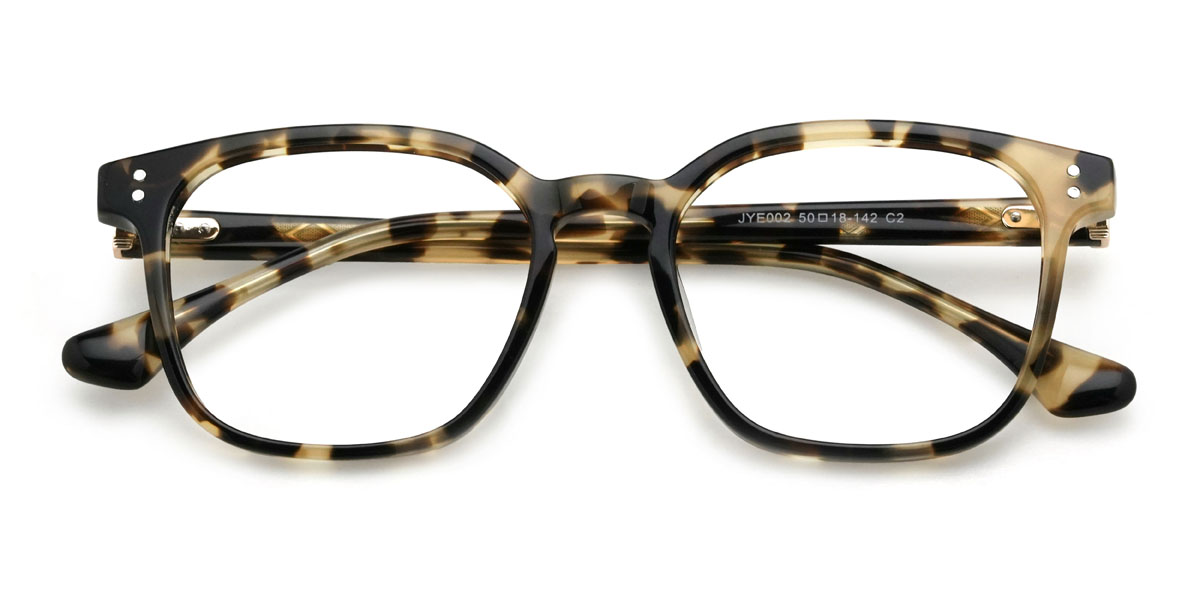 Elfenbein Schildpatt Soren Brille - Rectangle Glasses