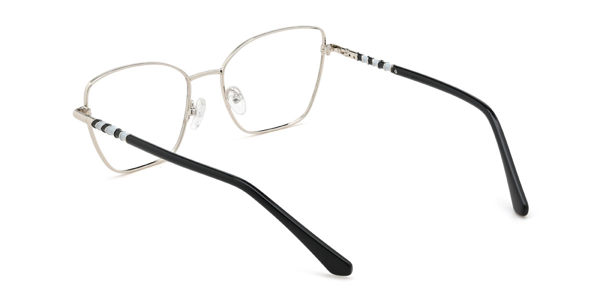 Negro Guinevere Gafas - Cat Eye Glasses