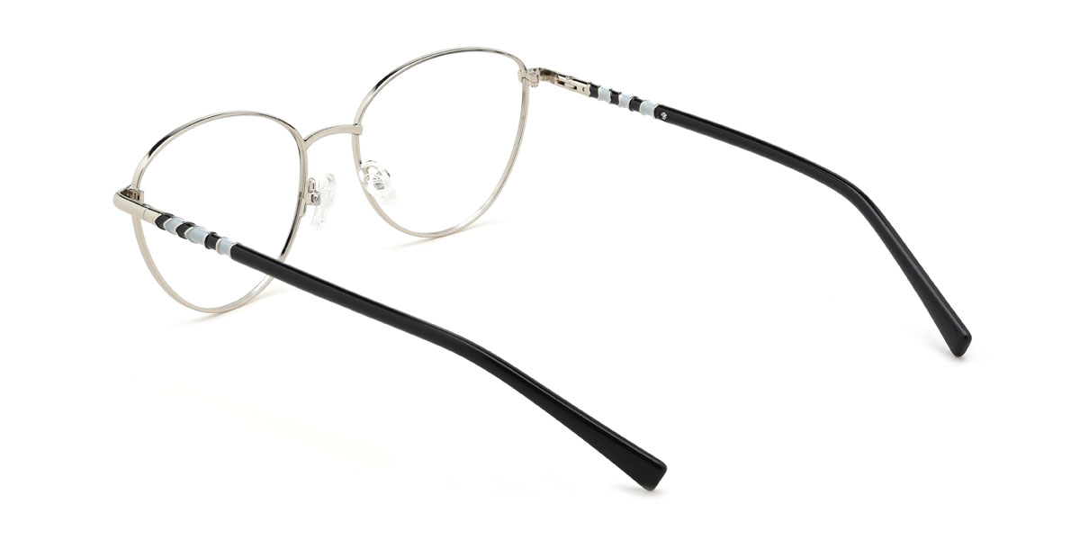 Noir Alisha Lunettes - Oval Glasses