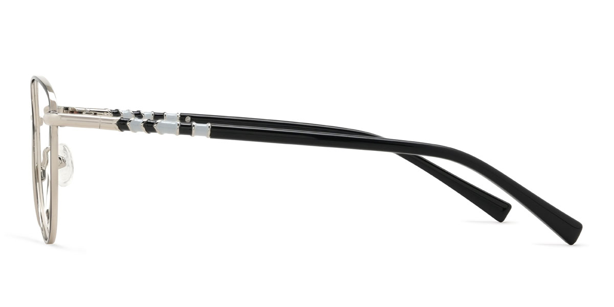 Noir Alisha Lunettes - Oval Glasses