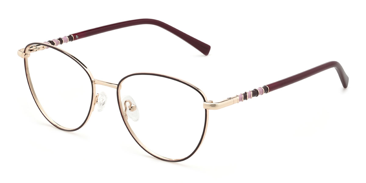 Jujube Rot Alisha Brille - Oval Glasses