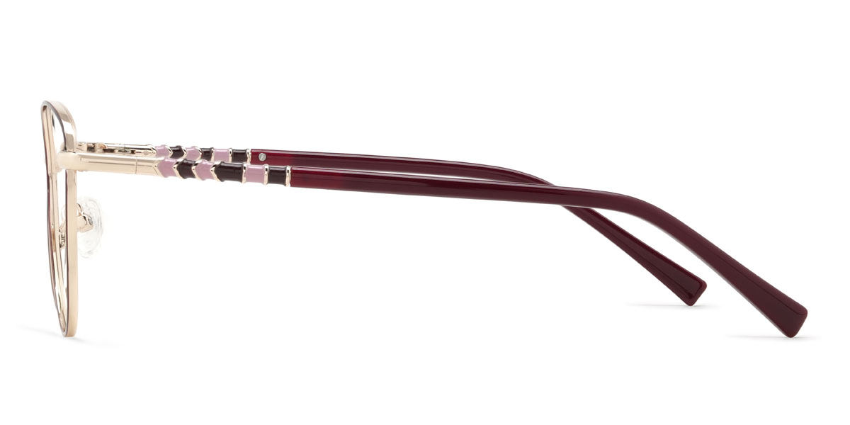 Jujube Rot Alisha Brille - Oval Glasses