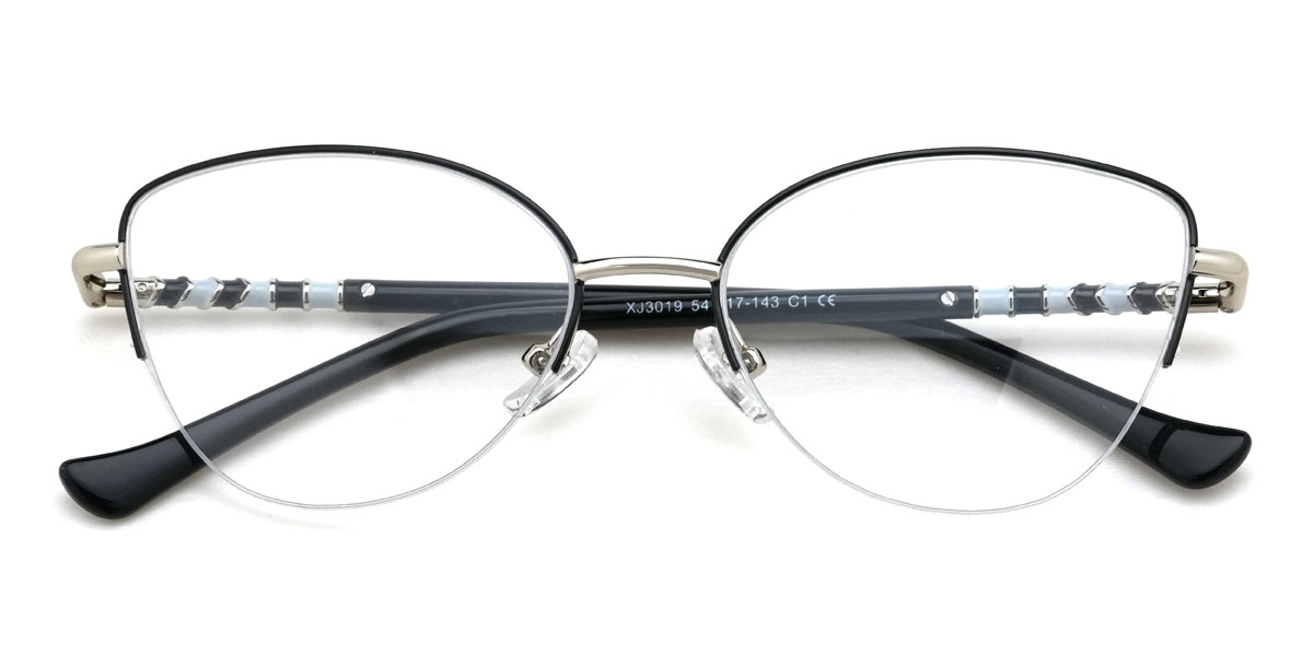 Negro Cheyanne Gafas - Cat Eye Glasses