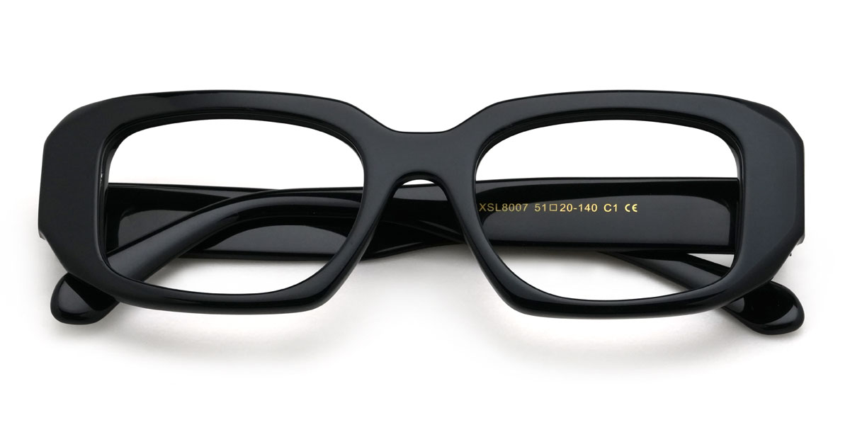 Negro Emberly Gafas - Rectangle Glasses