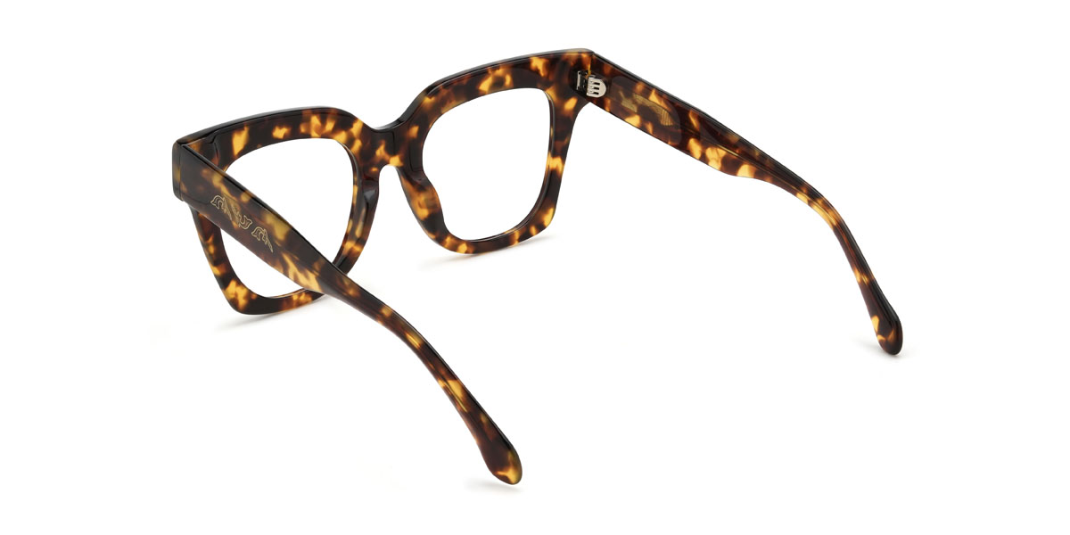 Schildpatt Gunnar Brille - Square Glasses