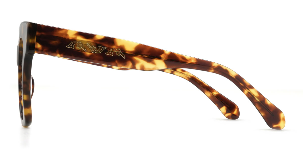 Schildpatt Gunnar Brille - Square Glasses