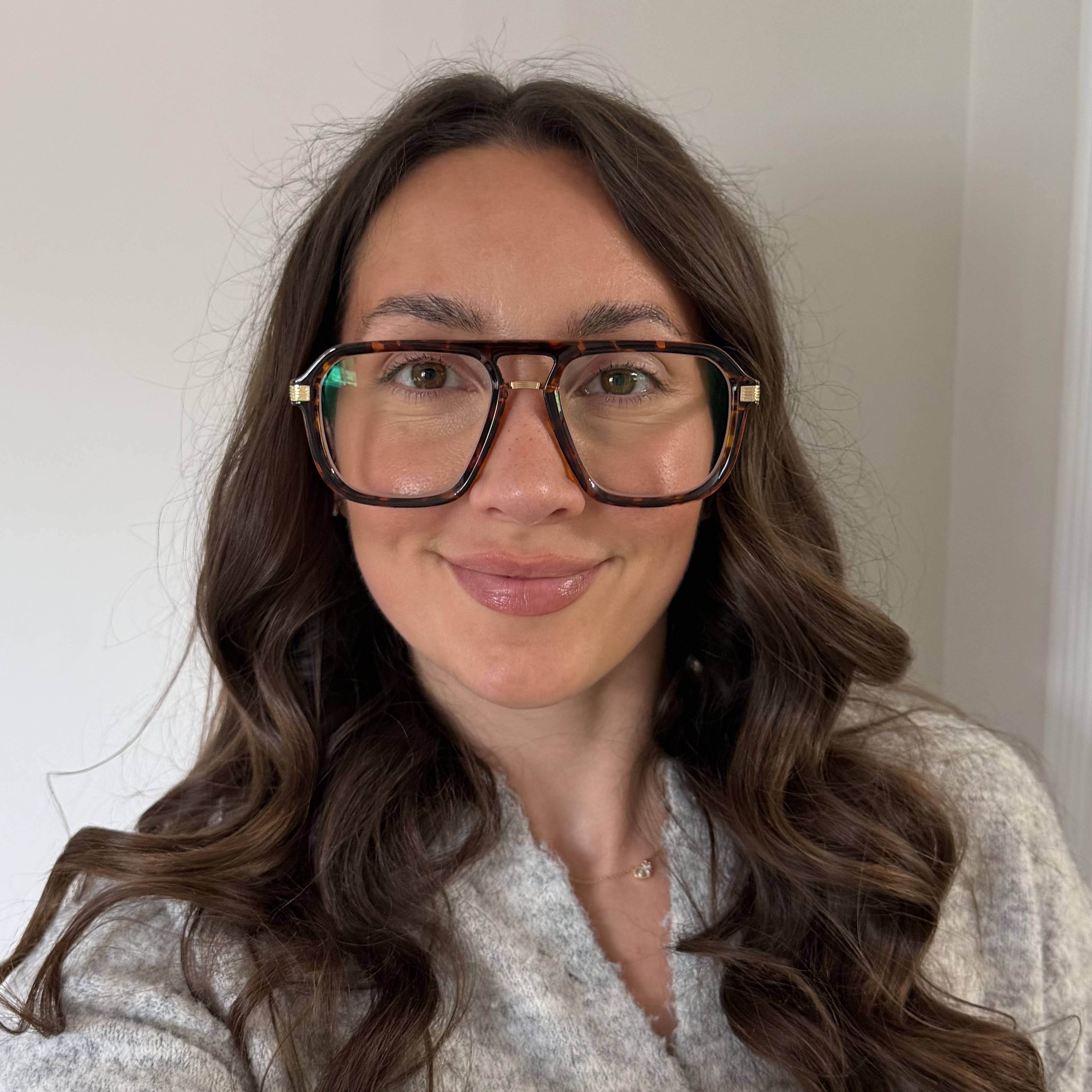 Schildpatt Marlen Brille - Aviator Glasses