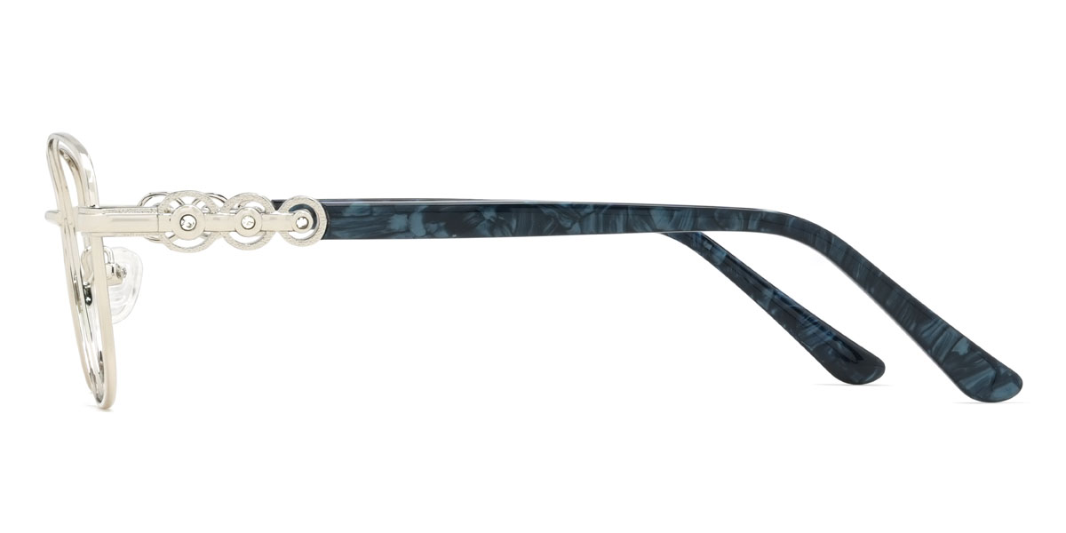 Silber Tiana Brille - Oval Glasses