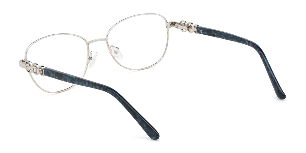Silber Tiana Brille - Oval Glasses