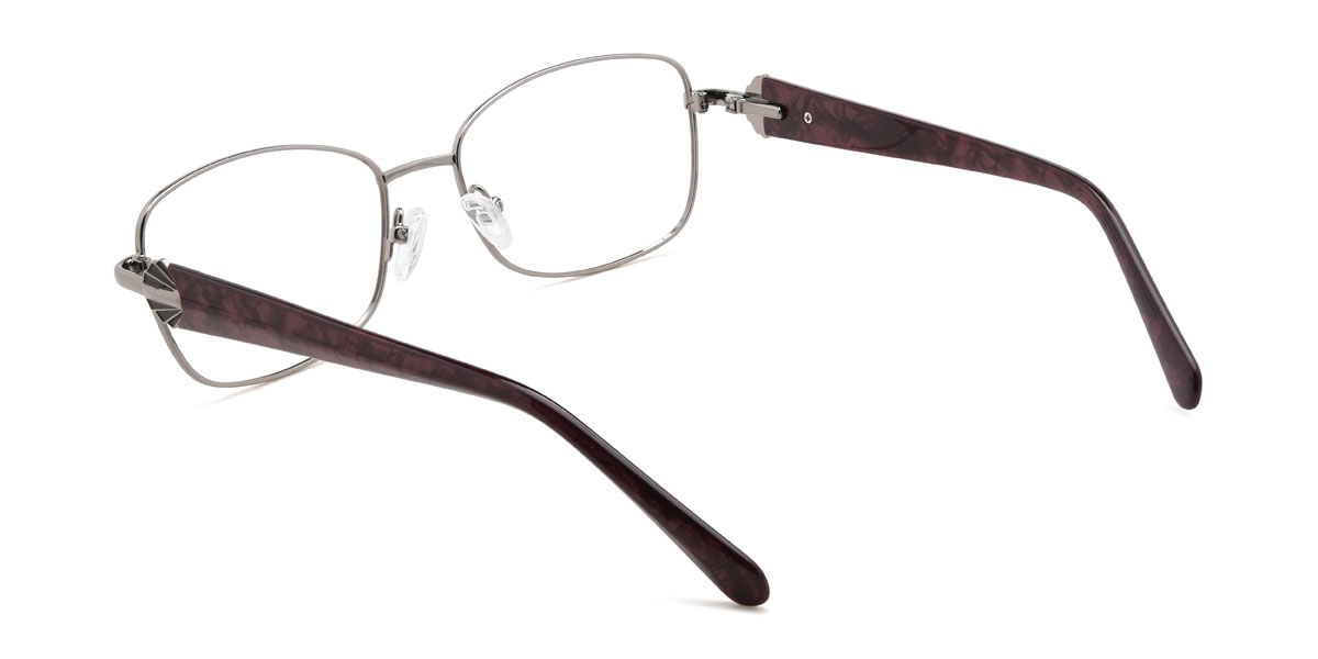 Silber Kasen Brille - Rectangle Glasses