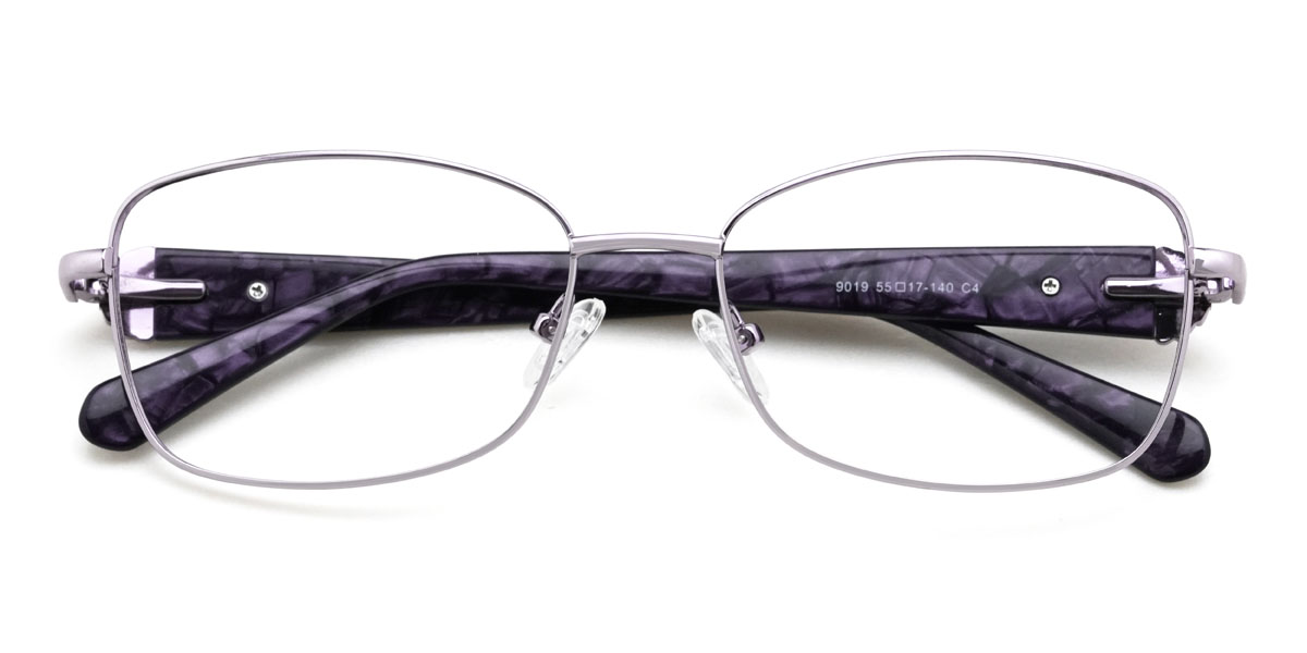 Pourpre Kasen Lunettes - Rectangle Glasses