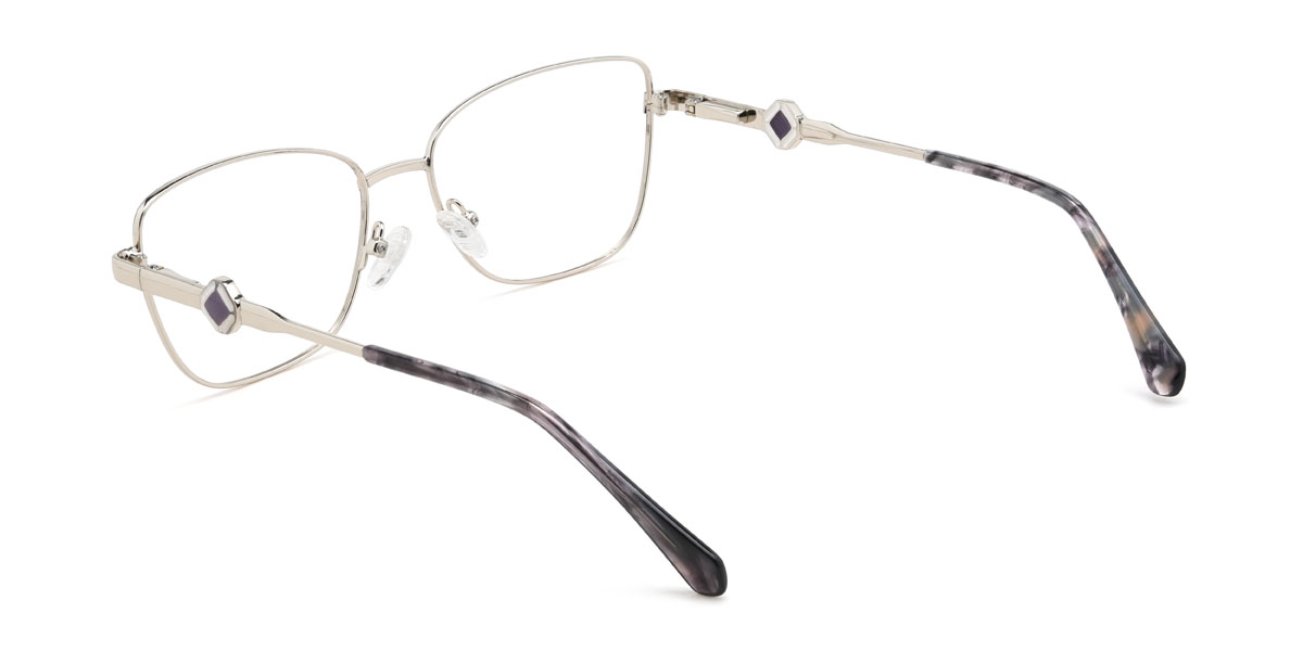 Prune Violet Reina Lunettes - Cat Eye Glasses