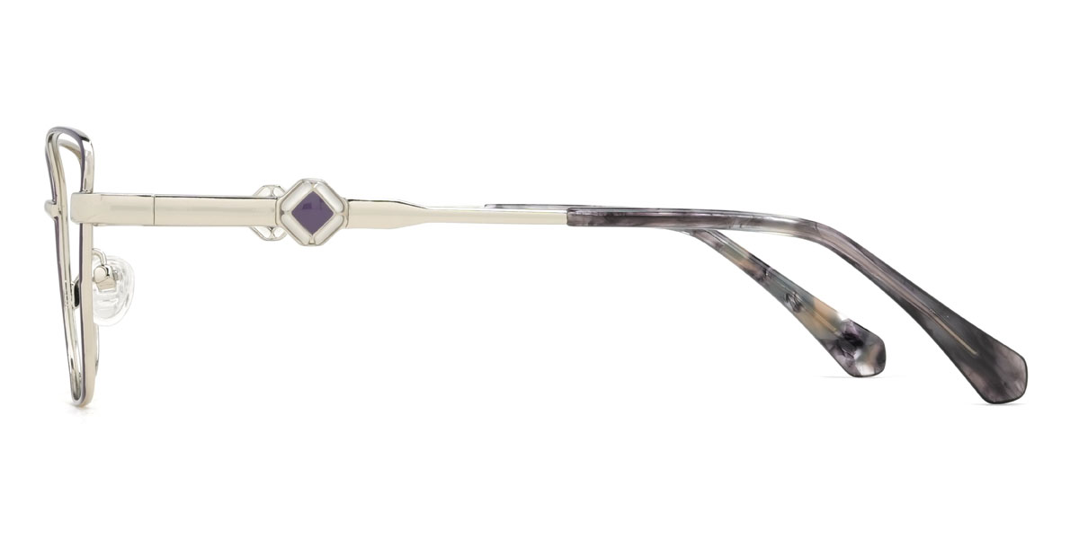 Prune Violet Reina Lunettes - Cat Eye Glasses