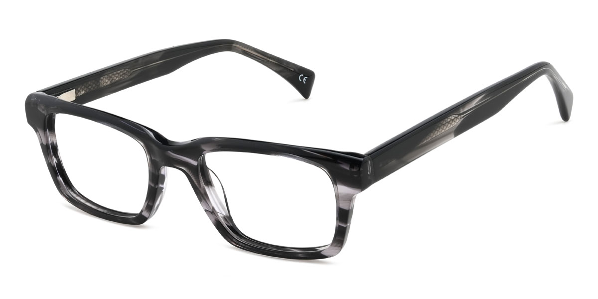 Fekete teknősbéka Hector Szemüveg - Rectangle Glasses