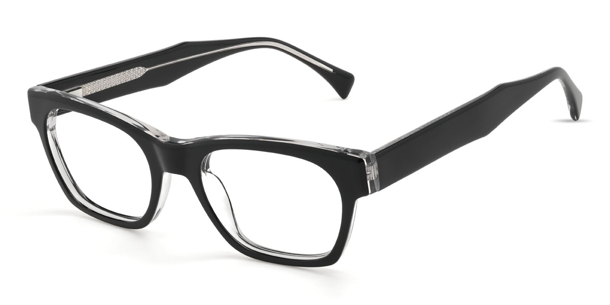 Fekete Callen Szemüveg - Rectangle Glasses