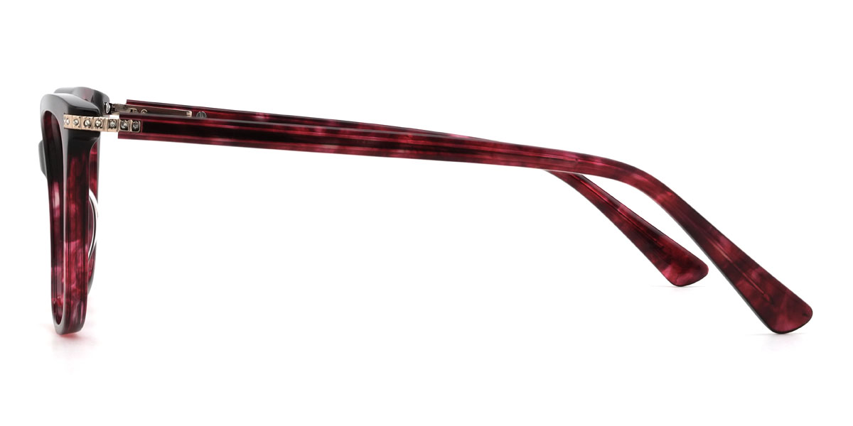 Červená korytnačka Rhea Okuliare - Cat Eye Glasses