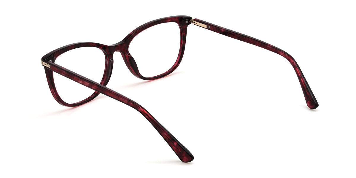 Červená korytnačka Rhea Okuliare - Cat Eye Glasses
