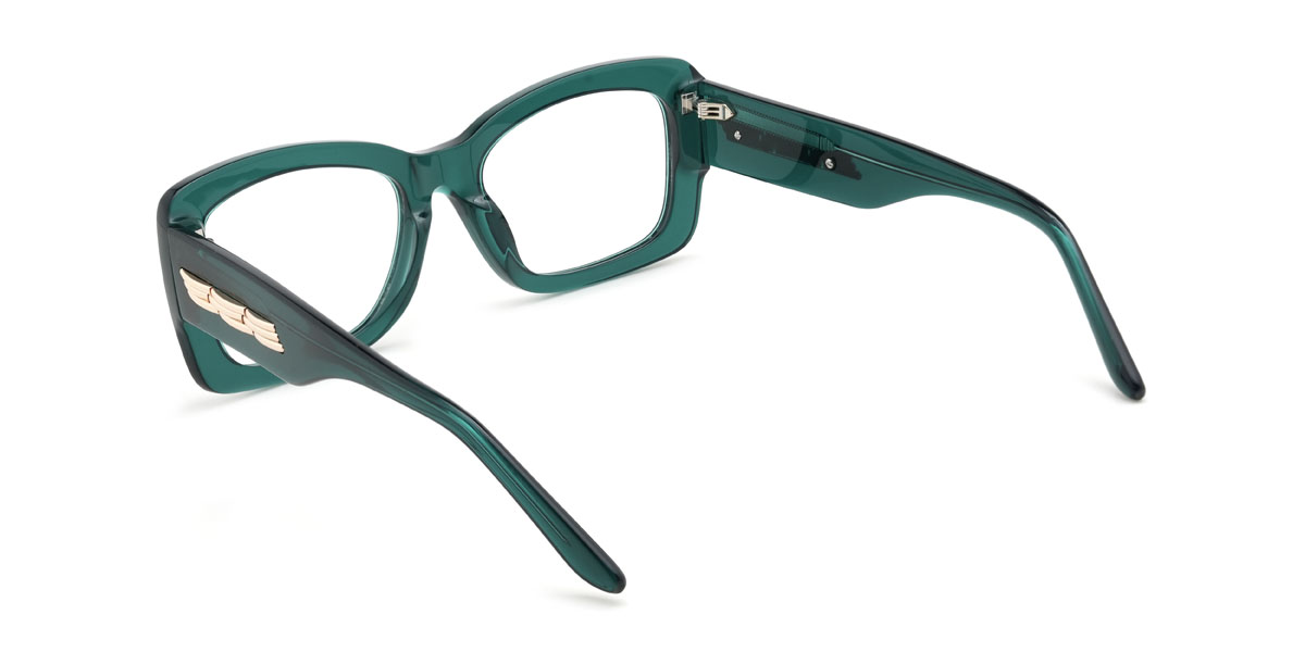 Kék zöld Ruben Szemüveg - Rectangle Glasses
