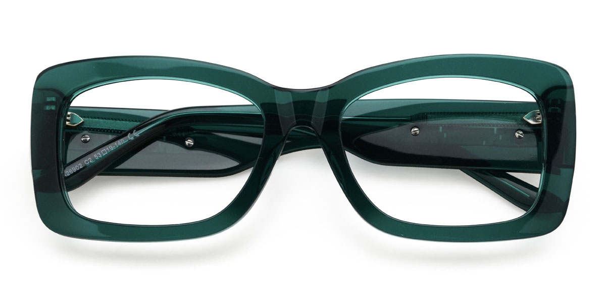 Kék zöld Ruben Szemüveg - Rectangle Glasses