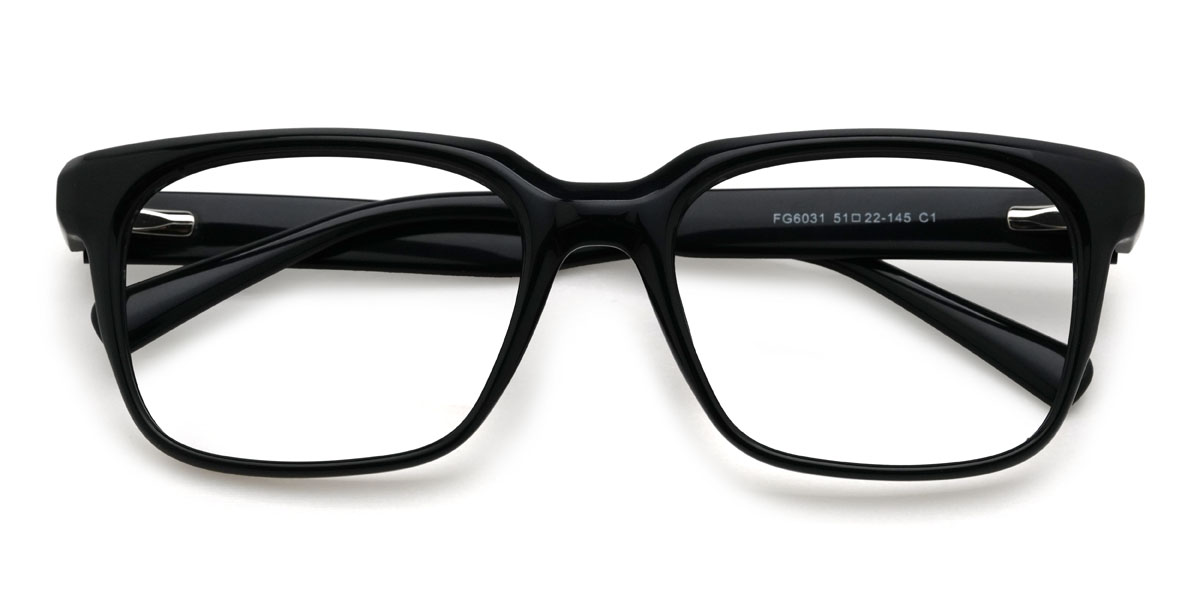 Noir Tomas Lunettes - Rectangle Glasses